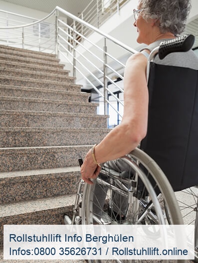 Rollstuhllift Beratung Berghülen